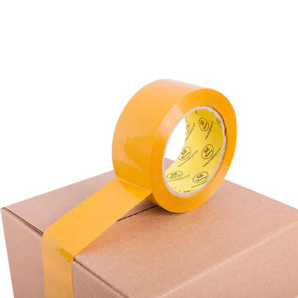 Brown - Packing Plastic Tape - 48mm X 100 Yards