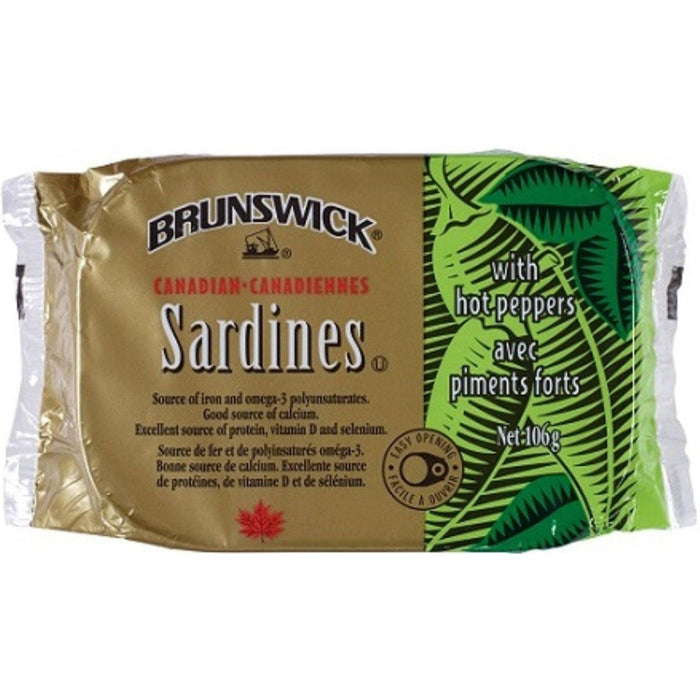 Brunswick - Sardines w/Hot Peppers