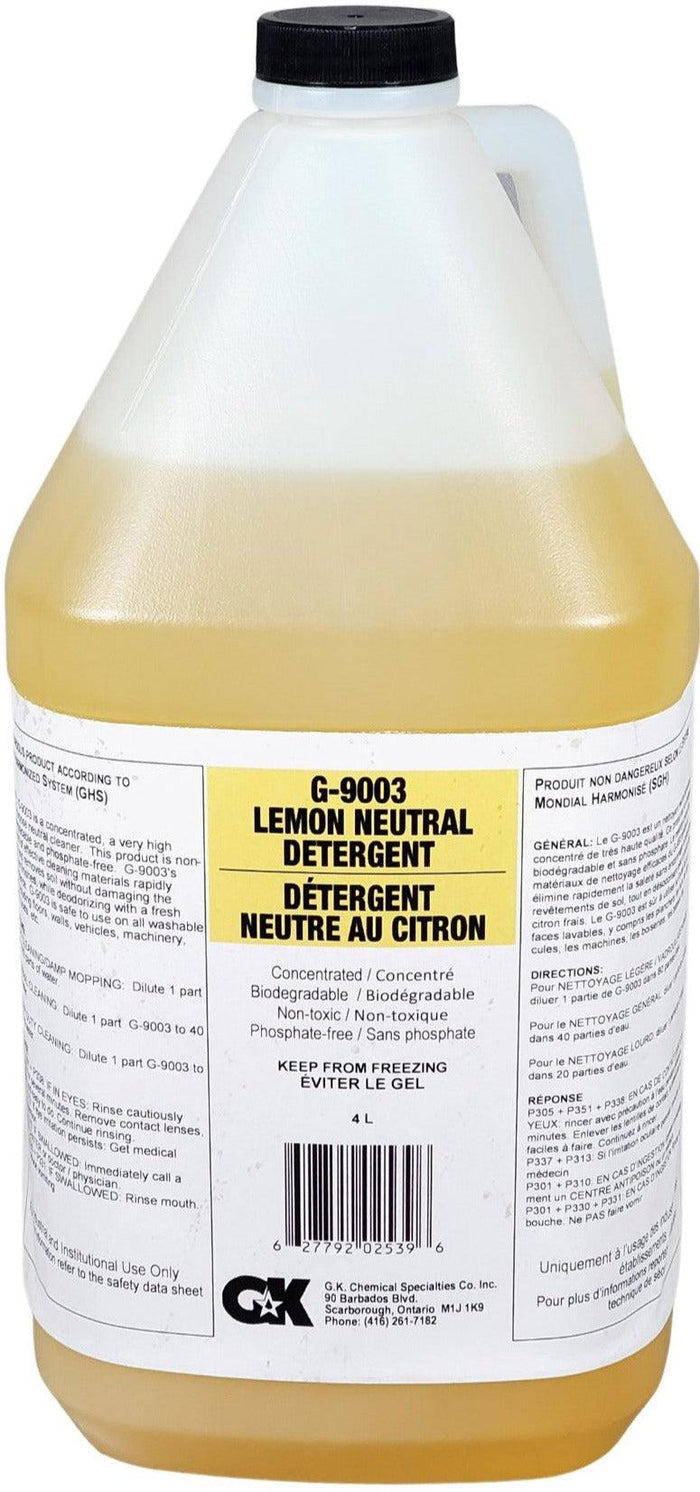 GK - Lemon Neutral Detergent - G-9003