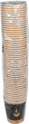 Morning Dew Hot Paper Cups - Ebony Print, 10 oz