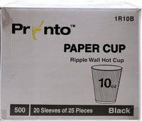 SO - Table Accent - 12oz Paper Cup - Ripple - Kraft
