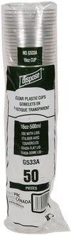 Dart - Plastic Cups - Clear - 20 oz - TP20