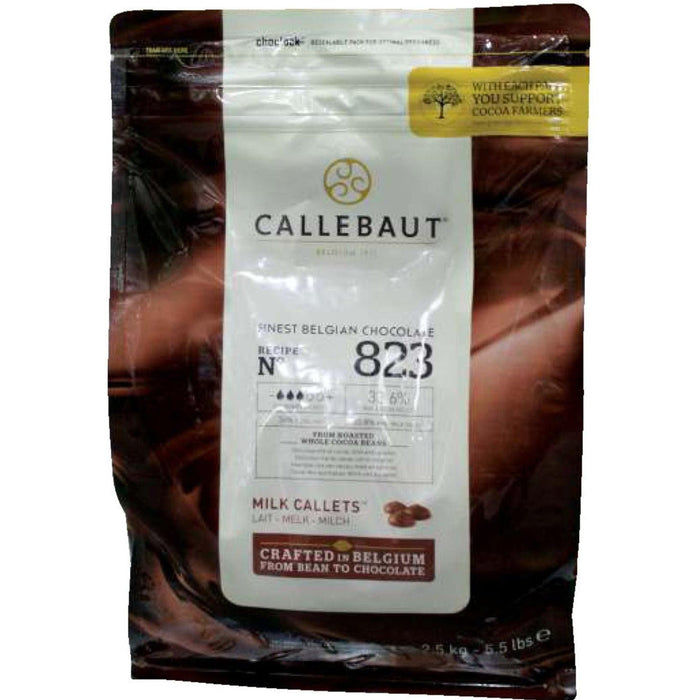 Callebaut - Milk Chocolate Callets - 823