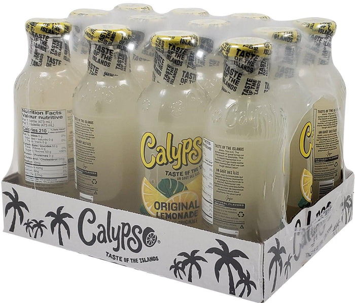Calypso - Lemonade - Natural - Bottles - PopCS1201
