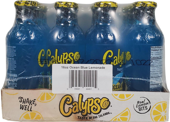 Calypso - Lemonade - Ocean Blue - Bottles - PopCS1207