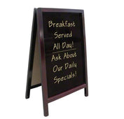 Sidewalk Menu Board - Wood - ASIGN-2034