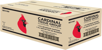 XC - White Swan/Cardinal Tissue/Rite Tissue - Napkins - 1 Ply - Bev/Cocktail - BEV4M