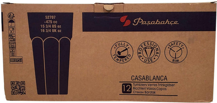 Casablanca - Cooler Glass 16oz/475ml