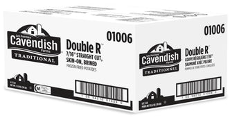 Cavendish - French Fries - Straight Cut Skin On - RR 7/16 - 01006