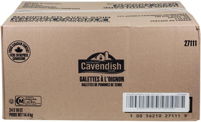 Cavendish - Potato Patties - Onion Flavour - 27111