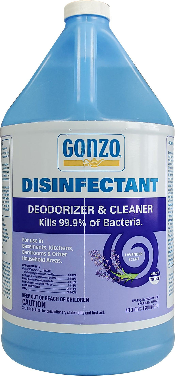 Gonzo - Disinfectant Deodorizer & Cleaner - 3.78L