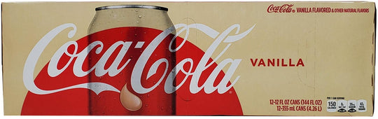Coca Cola - Vanilla - Cans