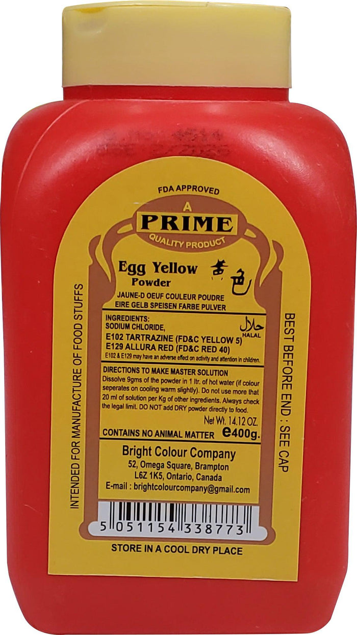 Prime - Food Colour - Egg Yellow