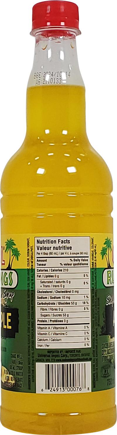 Cool Runnings - Pineapple Beverage Syrup