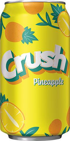 Crush - Pineapple Soda - Cans