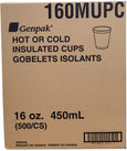 Genpak - 16oz Foam Glass - 160M