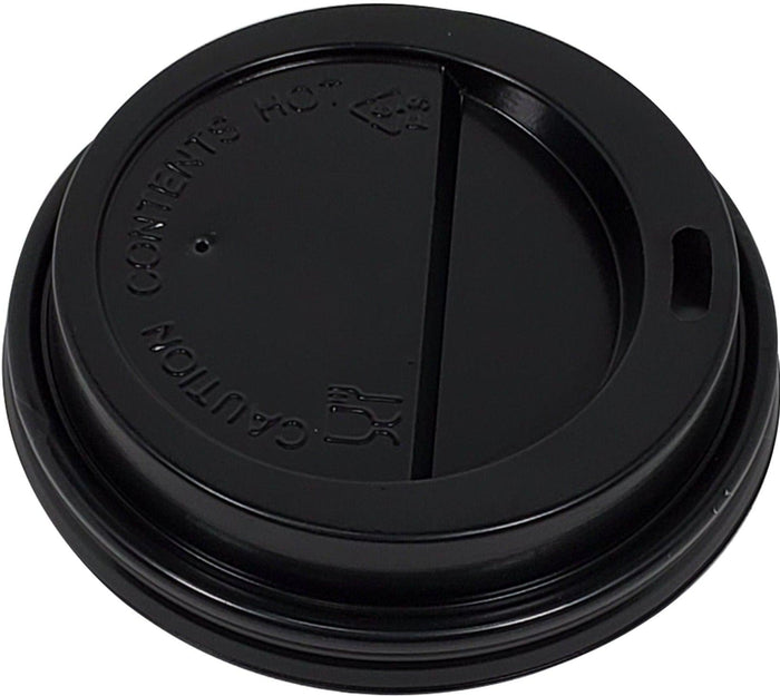 XC - Eco-Craze/Morning Dew - White Dome Lids for 8oz Hot Cup