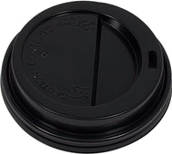 CLR - Eco-Craze - Black Dome Lids for 8oz Hot Cup