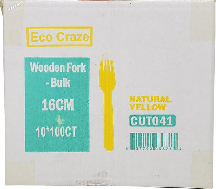 Eco-Craze/R&H - Wooden Fork - Bulk
