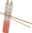 R & H Wooden Twin Chopsticks - Ind. Wrapped