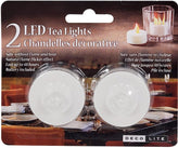 Deco Lite - 2pc LED Tealight, Flicker