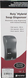 SO - San Jamar - Rely Touchless Hybrid Soap Dispenser Manual Backup - 900ML - SH900TBK