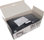 Disposable 3 ply - Face Mask - Red / Black