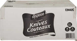 Dispose - Knife - Elegant - Super Heavy - Clear