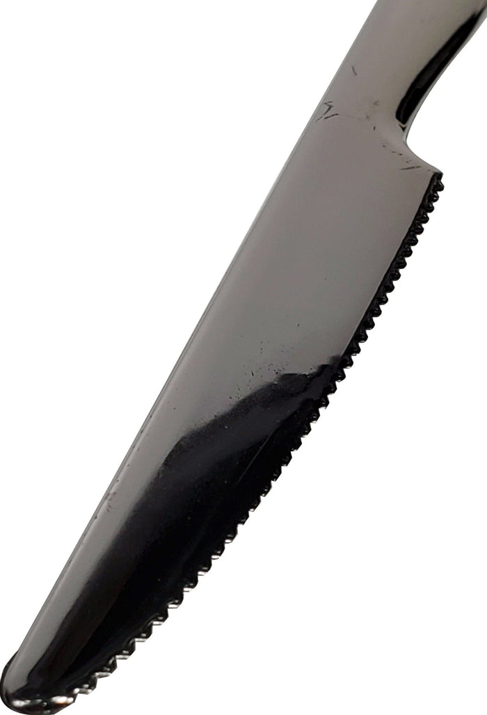Dispose - Knife - Heavy Plastic - Gold/Silver