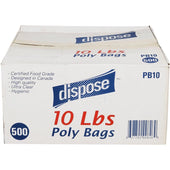 Dispose - Poly Bags - 10 lb