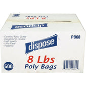 Dispose - Poly Bags - 8 lb