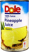 Dole - Pineapple - Juice - Canned - Tri-lingual
