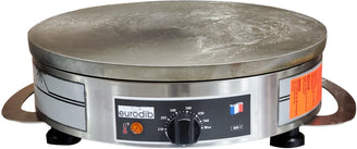 EURODIB - ELECTRIC CAST IRON CREPE GRIDDLE 120V DIA 15 3/4