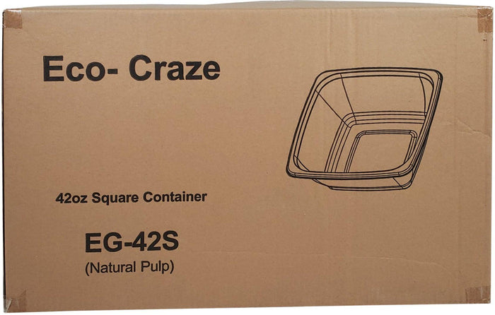 Eco-Craze - Square Bowl 42oz/ EG-42S