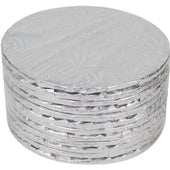 Decora/Enjay - Cake Board - Round - Silver - 6x1/4