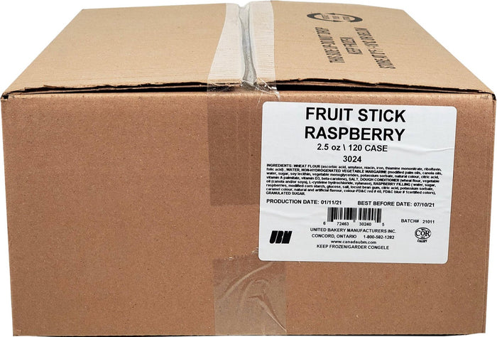 UBM - Fruit Sticks - Raspberry - 2.5oz