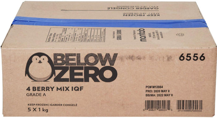 Below Zero - IQF 4 Berry Mix - 6556
