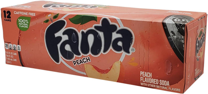 Fanta - Peach - Cans