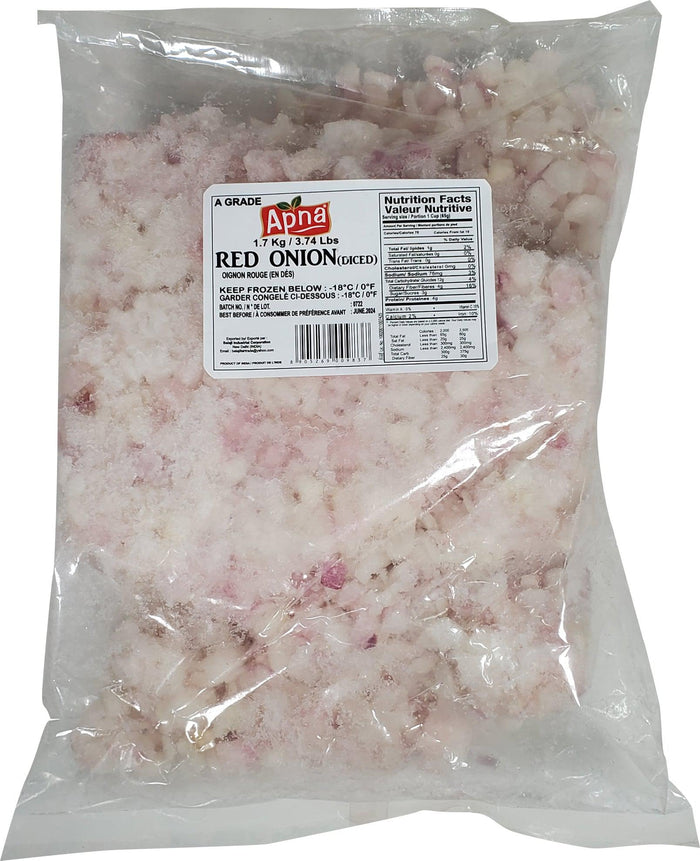 Diced Red Onion - Frozen