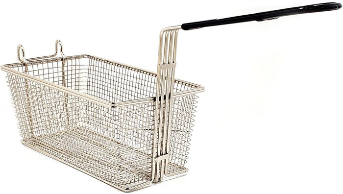 Fryer Basket Black PVC Handle 12-1/8 x 6-5/16 x 5-5/16