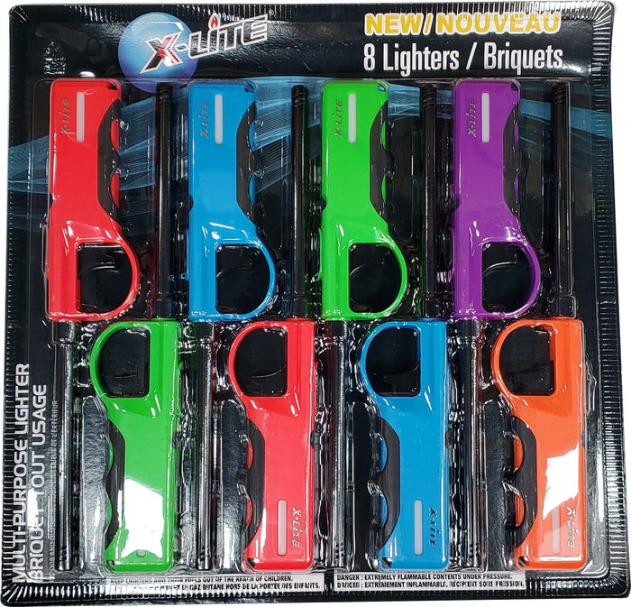 X-Lite - Multipurpose Lighter - Pack of 8