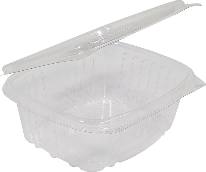 Genpak 16 Oz Clear Deli Container With Hinged Lid 200 SKU#GNPAD16