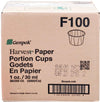 Genpak - Portion Cups - Paper - 1 oz - F100