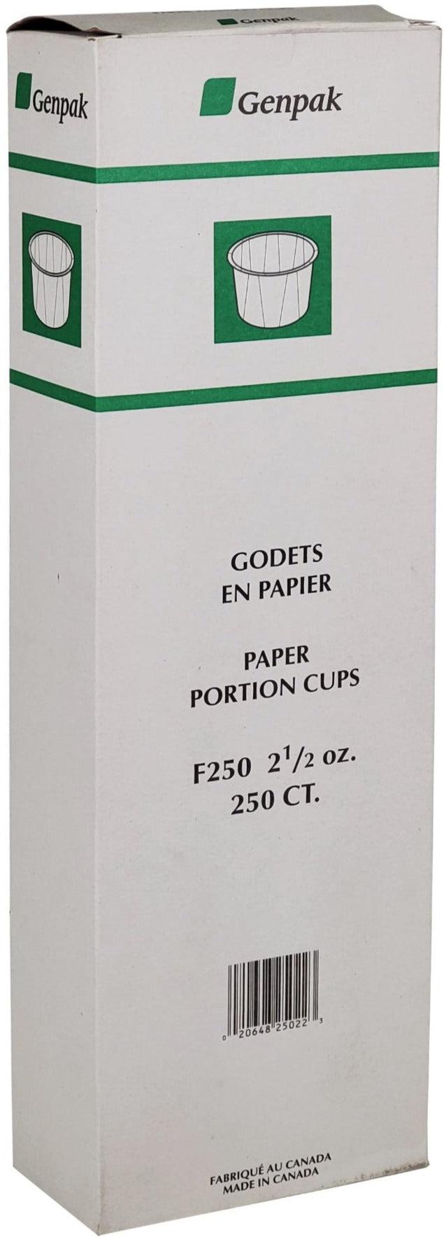 Genpak - Portion Cups - Paper - 2.5 oz - F250