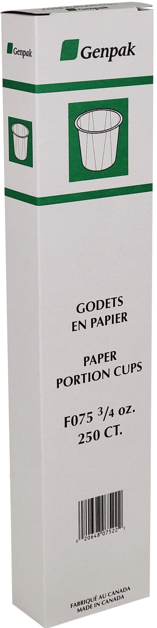 Genpak - Portion Cups - Paper - .75 oz - F075