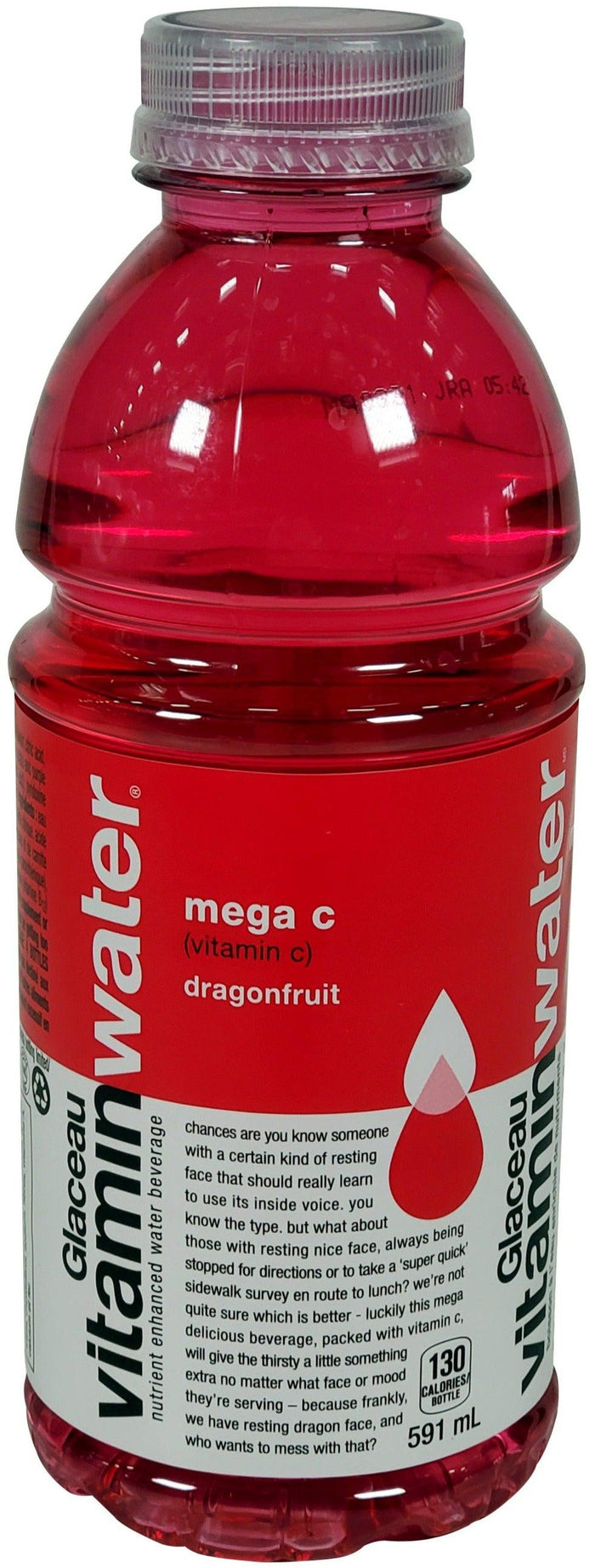 Glaceau - Vitamin Water - Mineral Water - Mega - Bottles