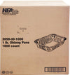 SO - HFA - 1 lb Oblong Pan - Aluminium Tray - 2059-30-1000