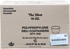 Hoffmann - Deli Container - Clear - 16oz - HT16-99A