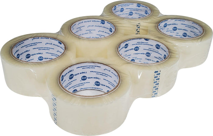 Intertape - Clear Carton Sealing Tape - 6100 - 48MMX100M