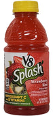 V8 Splash - Vegetable Juice - Strawberry Kiwi - Bottles
